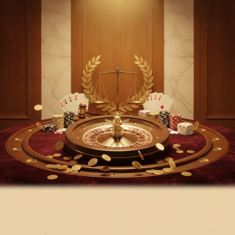 Roulette wheel with falling coins on velvet surface, representing online casino promotions in Australia